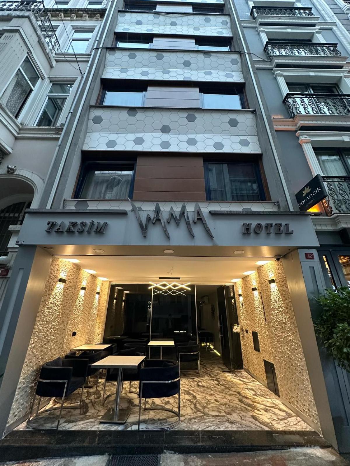 Vama Otel Taxim Istanbul Bagian luar foto
