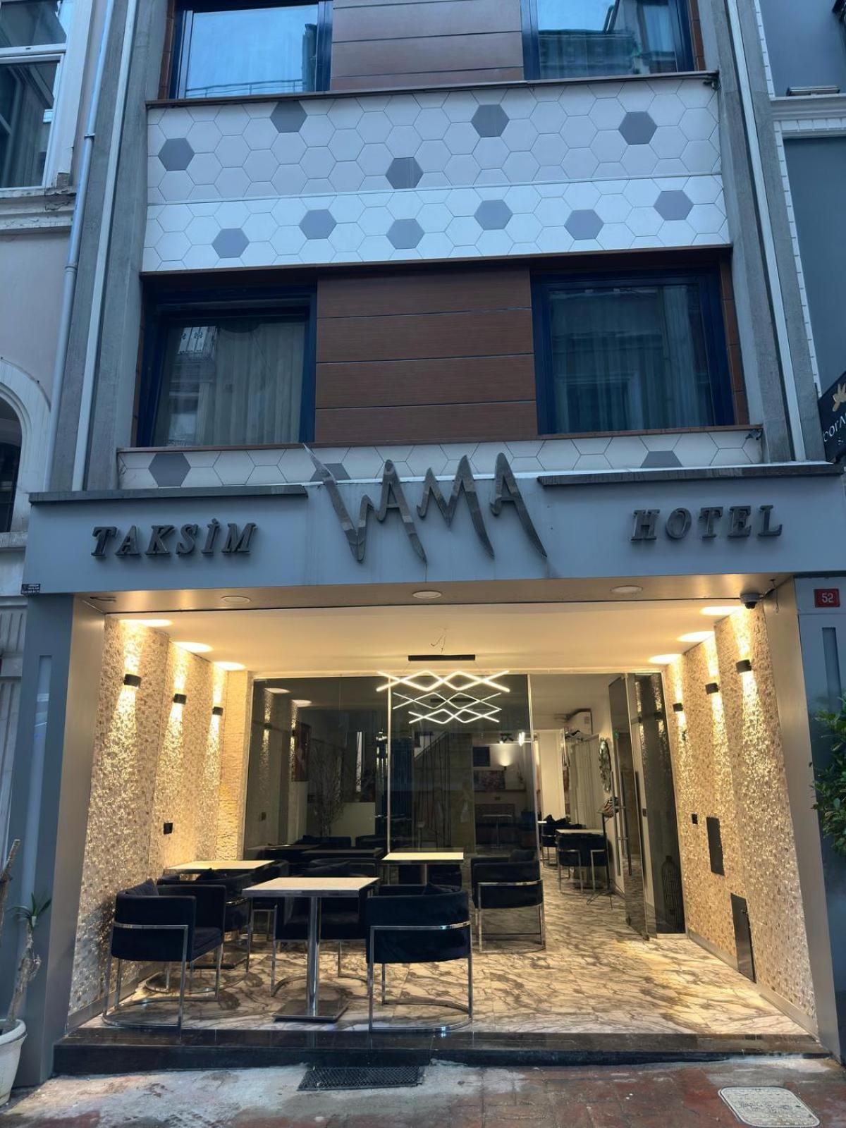 Vama Otel Taxim Istanbul Bagian luar foto