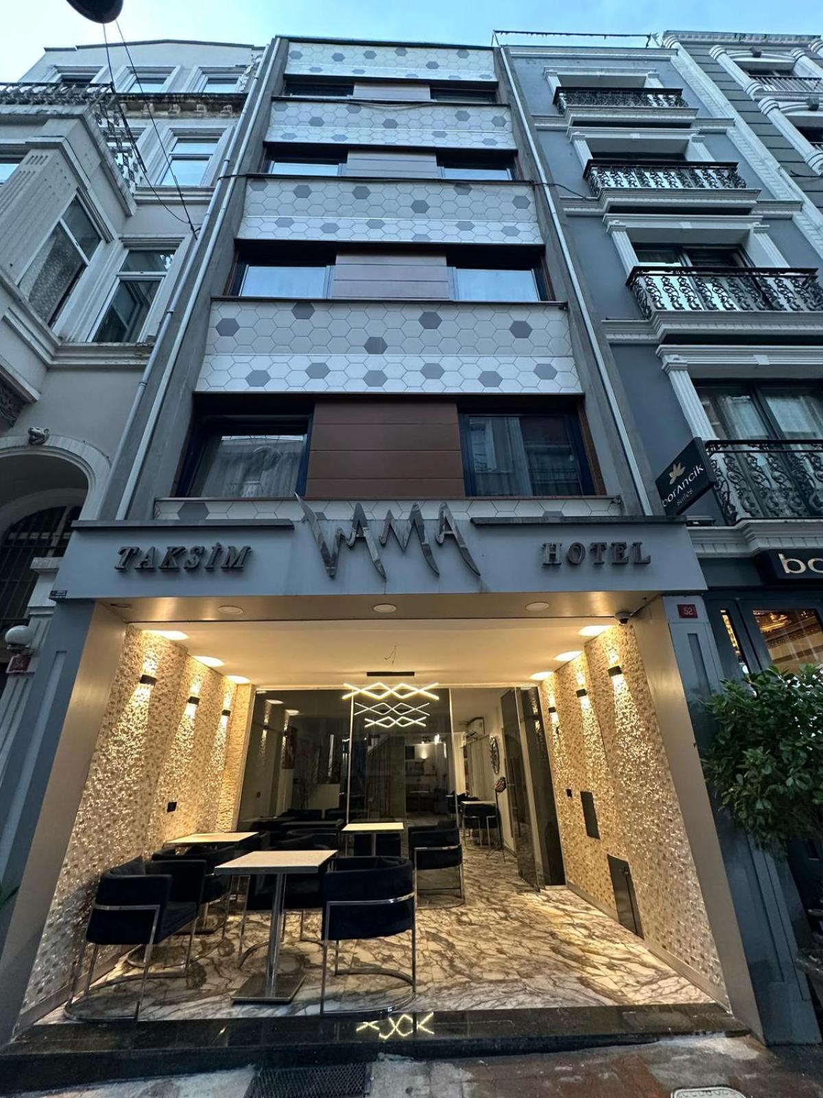 Vama Otel Taxim Istanbul Bagian luar foto